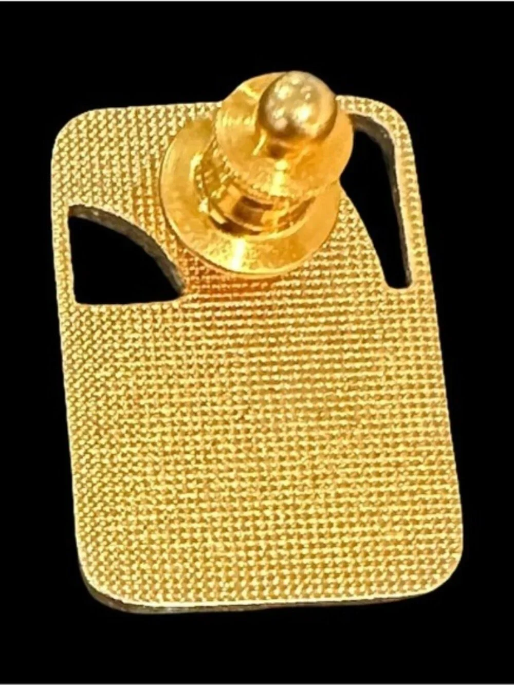 Avon Gold Beauty Advisor Pin with Rainbow Accents Vintage 80s 90s